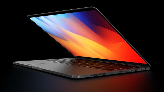 Arte conceptual del nuevo MacBook Pro de 14 pulgadas