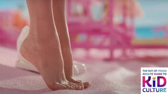 Barbie's iconic raised heels