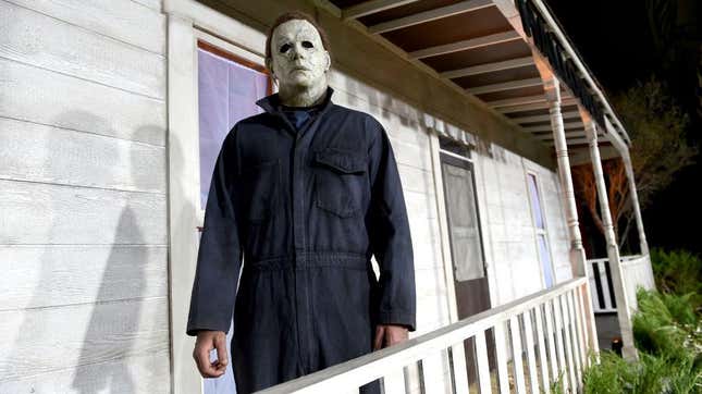 Michael Myers, longing for a nice day at the beach.