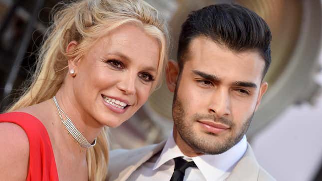 Image for article titled Sam Asghari Shuts Down ‘Disgusting’ Rumors About His Marriage to Britney Spears
