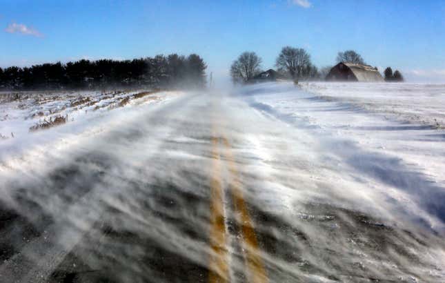Image for article titled How cold is North America this week? Picture this