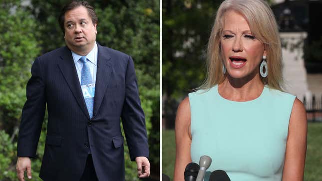 Image for article titled George and Kellyanne Conway Are Getting a Divorce
