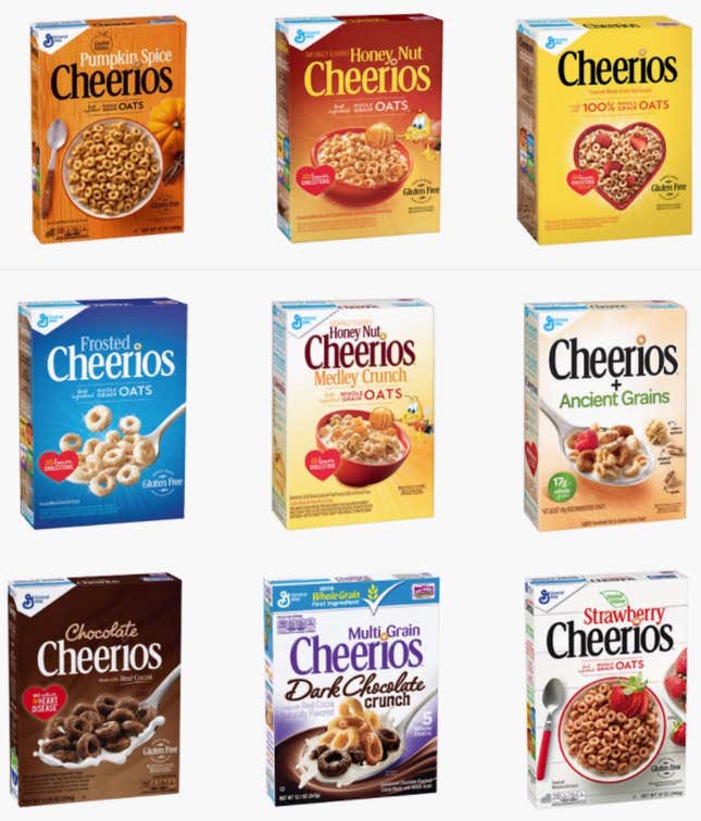 Cheerios just lost its bid to trademark the color yellow