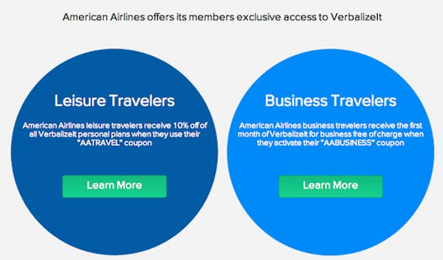 Image for article titled How American Airlines gives some travel startups an edge