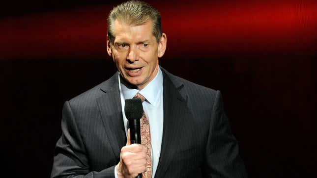 Vince McMahon attends the 2014 International CES at the Encore Theater at Wynn Las Vegas.