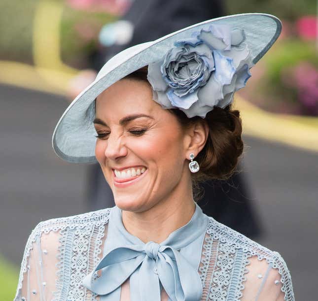 Kate on day one of Royal Ascot at Ascot Racecourse on June 18, 2019 in Ascot, England.