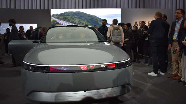 Sony booth at CES 2023
