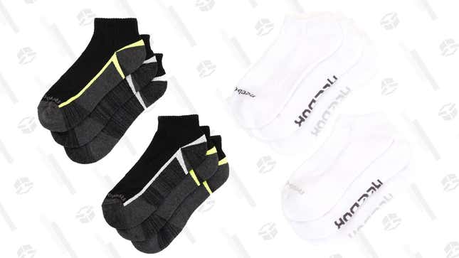 Reebok Men’s Low Cut Socks, Pack of 6 | $6 | Macy’s
Reebok Men’s Quarter Socks, Pack of 6 | $6 | Macy’s