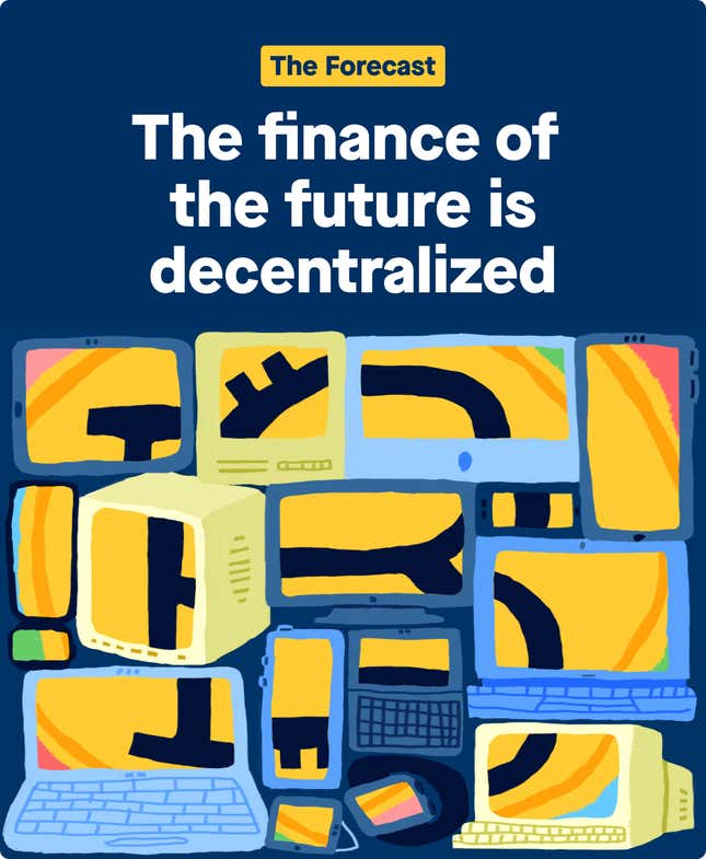 Image for article titled ✦The Forecast—the finance of the future is decentralized