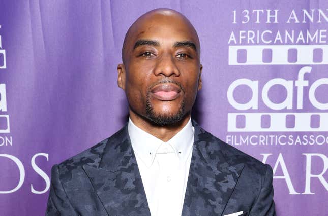 Charlamagne tha God attends the 13th Annual African American Film Critics (AAFCA) Film Honors at SLS Hotel, a Luxury Collection Hotel, in Beverly Hills, on March 02, 2022 in Los Angeles, California. (Photo by Rich Fury/Getty Images)