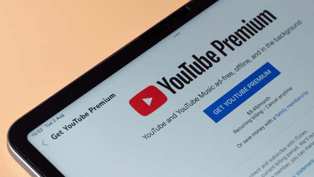 Families, Your YouTube Premium Plan is Getting More Expensive