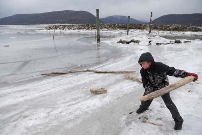 Image for article titled How cold is North America this week? Picture this