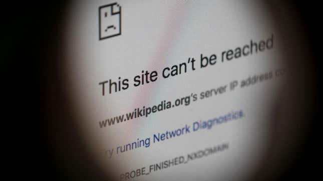 Russia fined Wikipedia for misinformation