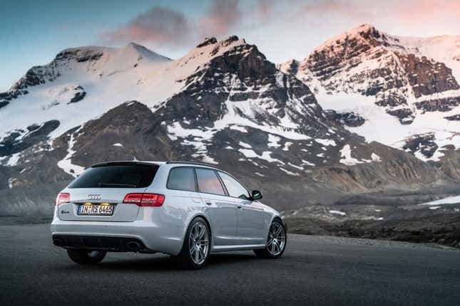 Image for article titled Celebrating 20 Years of Audi RS6 Wagons by Driving Every Generation