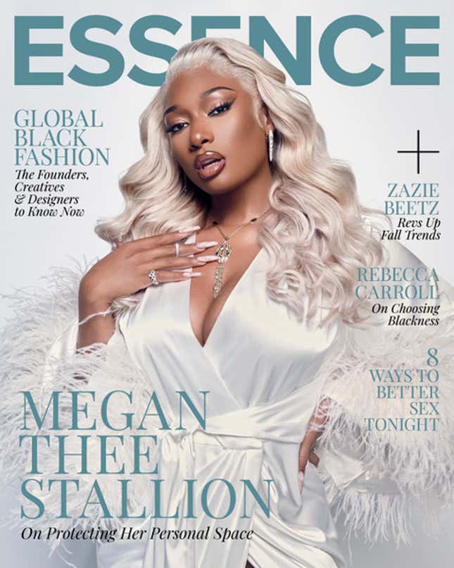 Megan Thee Stallion for Essence’s September/October Cover Issue