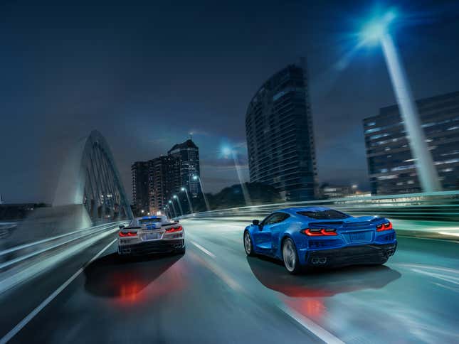 Image for article titled The 2024 Corvette E-Ray Packs 655 All-Wheel Horsepower and Accelerates Quicker Than a Z06