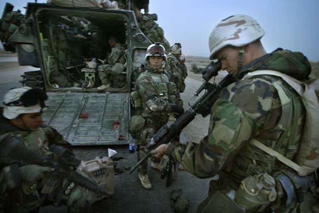 Iraq War Anniversary: Photos Of The Iraq Invasion 15 Years Ago