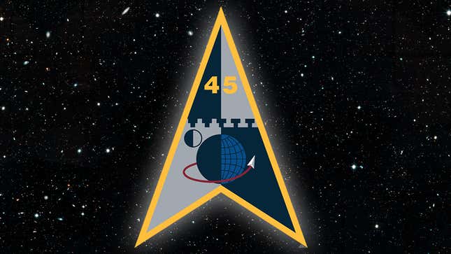 Emblem of Space Delta 45