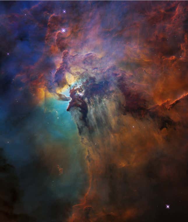 Image for article titled NASA’s stunning video of the Lagoon Nebula will put your dumb life in perspective