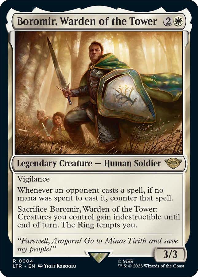 Image for article titled Magic: The Gathering's Lord of the Rings Set Is Full of Precious Art