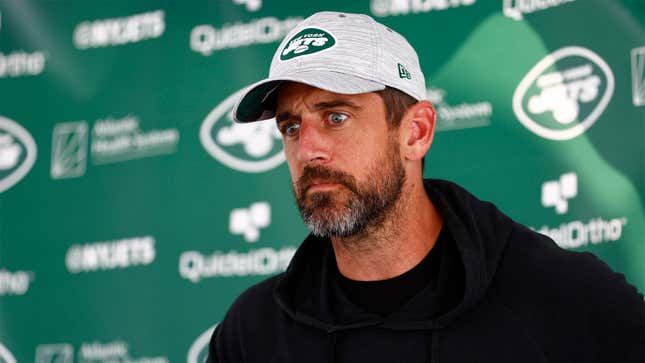 Image for article titled Resilient Aaron Rodgers Vows To Return More Detached From Reality Than Ever