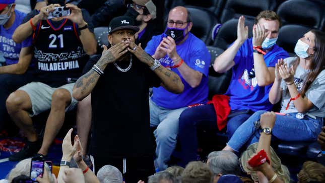 Allen Iverson, the patron saint of modern Philadelphia basketball, has some thoughts on the Ben Simmons situation.
