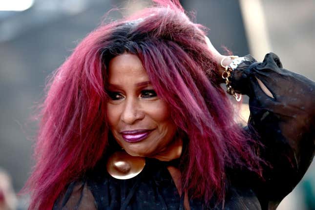 Image for article titled Chaka Khan Is Still Unhappy With Kanye West About Her Vocals ‘Sounding Like a Chipmunk’