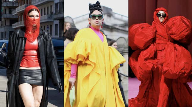 Image for article titled Presenting: The Wildest Looks from Fashion Month (So Far)
