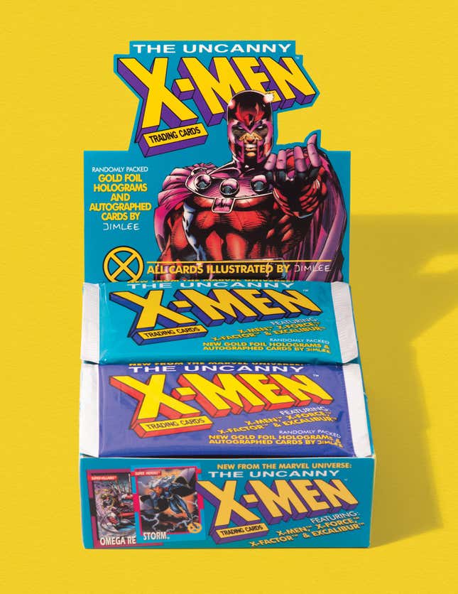 “The Magneto image is taken from a variant cover of X-Men vol. 2, no. 1, part of a much wider image that Jim Lee drew for a foldout version of the cover.” Tom Brevoort, Marvel vice president 
