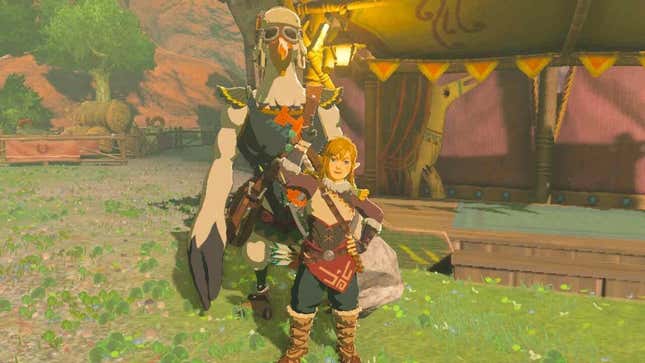 Link is seen posing for a photo with Penn.