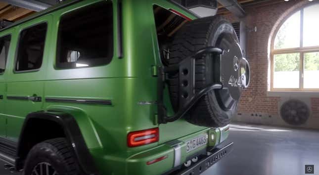 Image for article titled The Ridiculous Mercedes G-Wagen 4x4 Squared is Back With AMG Power