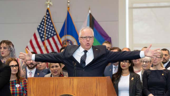 Minnesota Gov. Tim Walz.