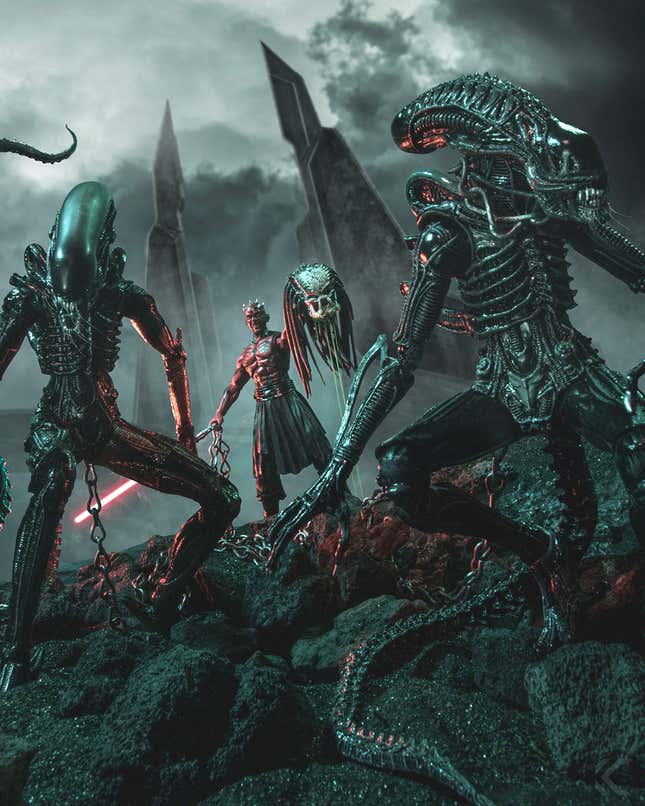 Image for article titled These Toy Mash-Up Photos Are Freaking Rad