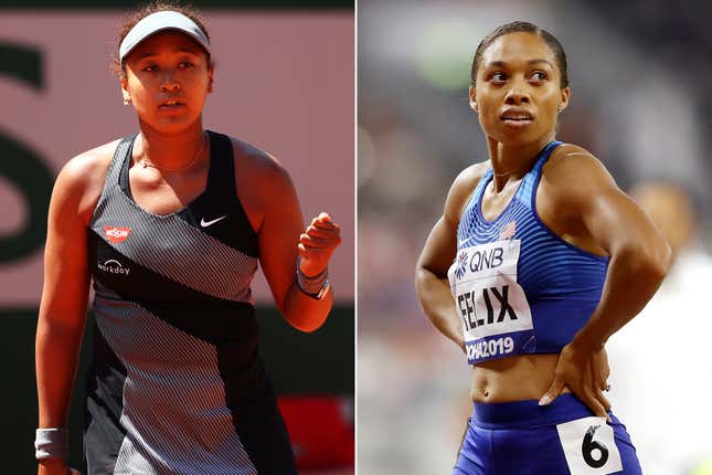 Image for article titled Naomi Osaka, Allyson Felix Detail Their Journeys to the Tokyo Olympics In Latest Issue of Time Magazine