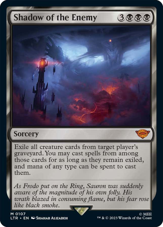 Image for article titled Magic: The Gathering's Lord of the Rings Set Is Full of Precious Art