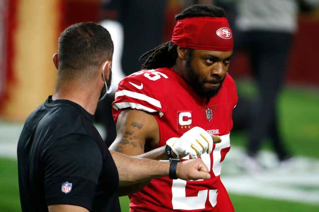 Image for article titled Everything We Know About Richard Sherman’s Arrest—and Yes, It’s Bad