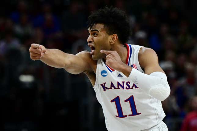 Remy Martin scored 23 points to lead the Jayhawks.