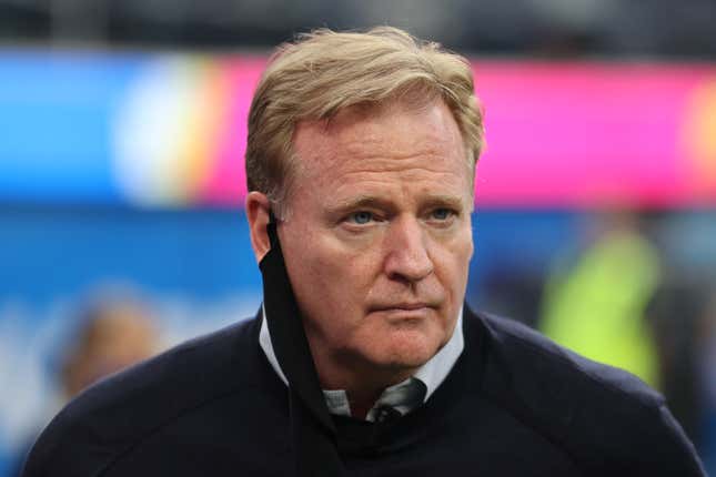 Roger Goodell, we know a PR move when we see one.