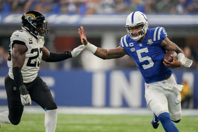 Jacksonville Jaguars vs Indianapolis Colts - September 10, 2023