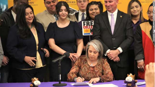 Image for article titled The Most Accessible Tuition-Free College Plan Just Became Law in New Mexico