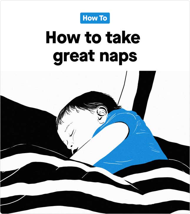 Image for article titled ✦ How to take great naps