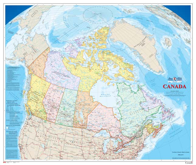 The old map, released in 2006.