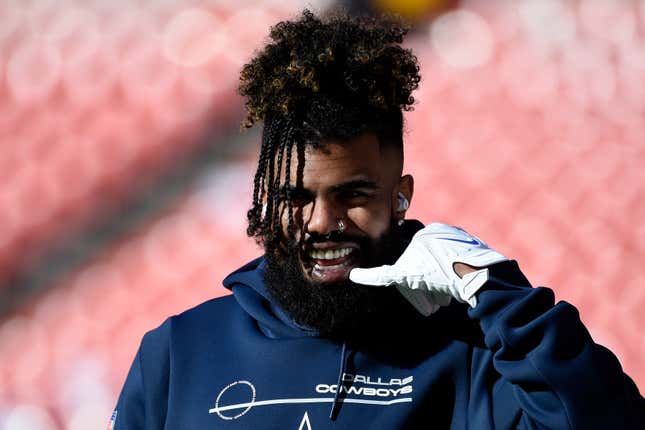 Zeke is still looking for a call from NFL teams