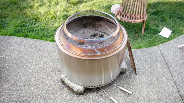 Build Your Own ‘Smokeless’ Fire Pit