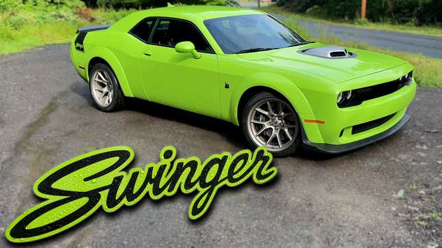 The Dodge Challenger Swinger Edition Is Loud, Ostentatious and Perfect