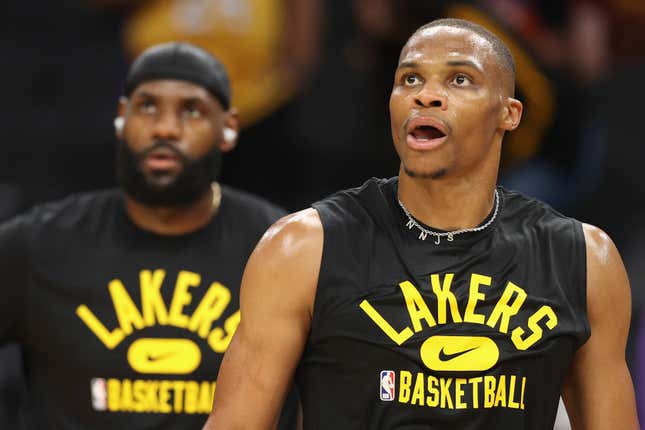 No one thought LeBron and Russell Westbrook with the Lakers could be this bad.