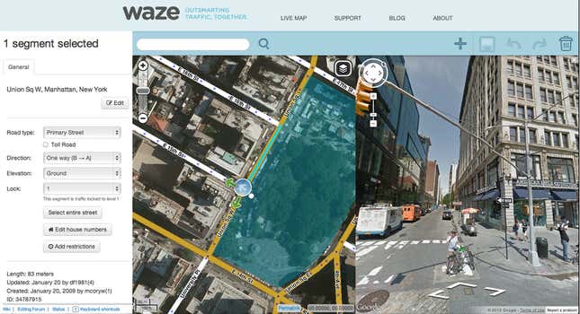 Bringing Waze to Google and Google to Waze.