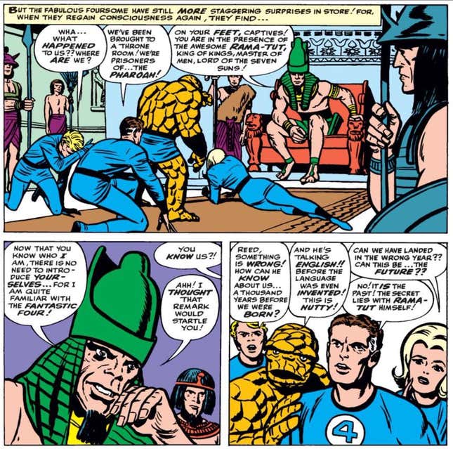 Image for article titled The Beyond Confusing Lives of Kang the Conqueror
