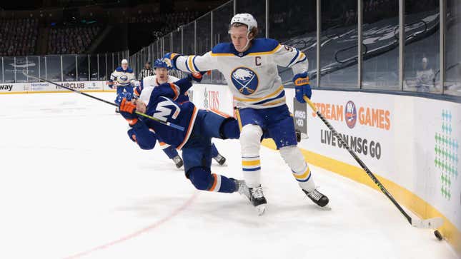 Jack Eichel is finally on his way out of Buffalo.
