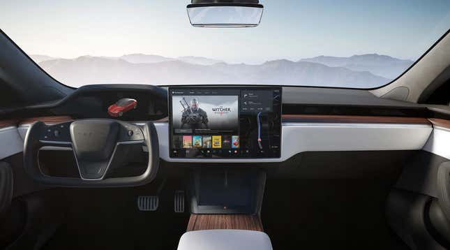 Image for article titled Tesla Will Disable Video Games In Teslas In Motion
